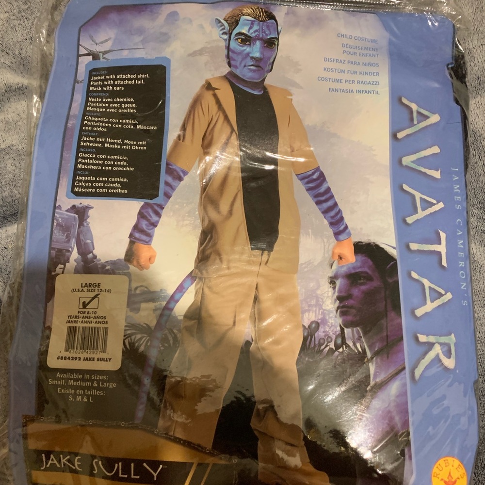 NWT Jake Sully Avatar Costume.